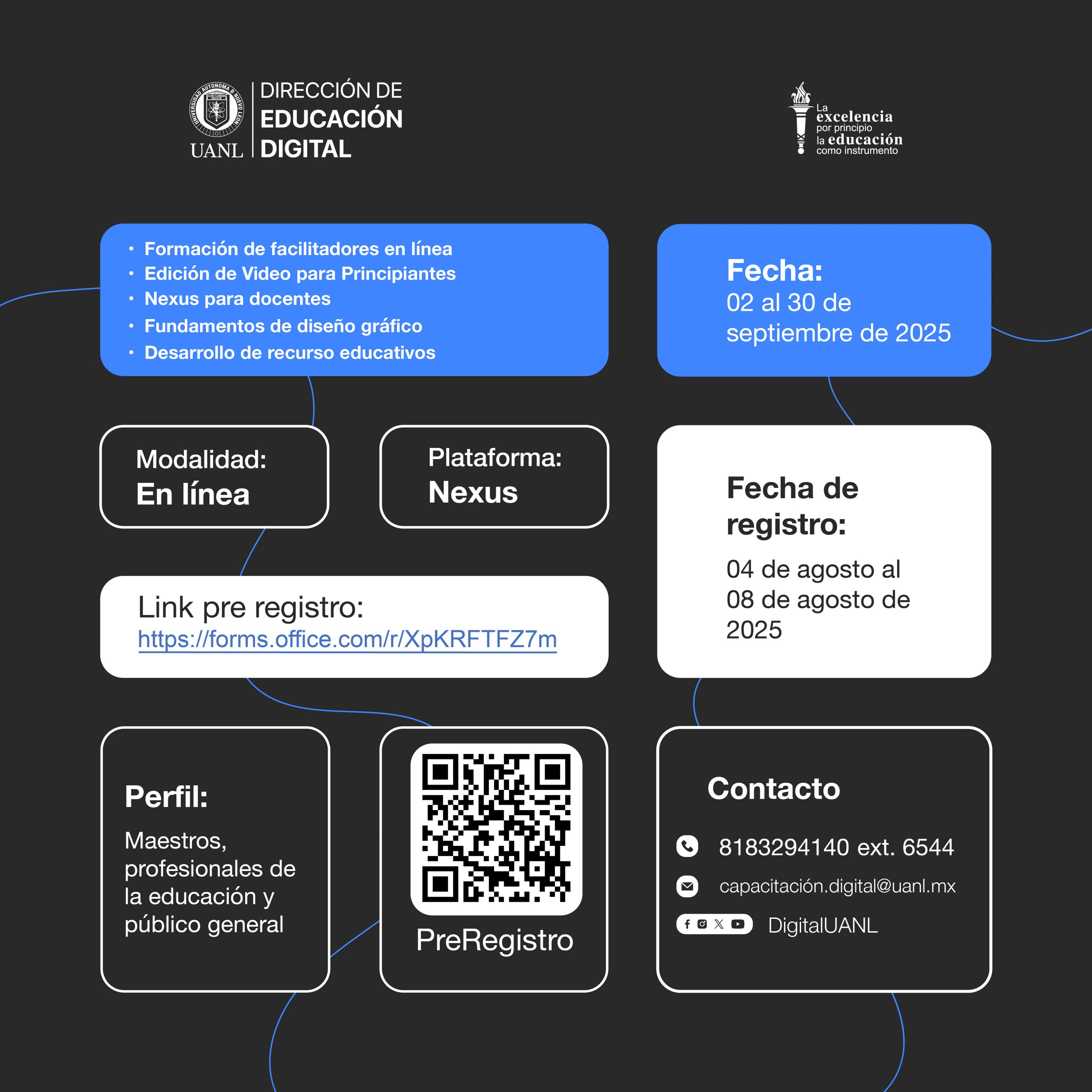 Programa de capacitación para docentes